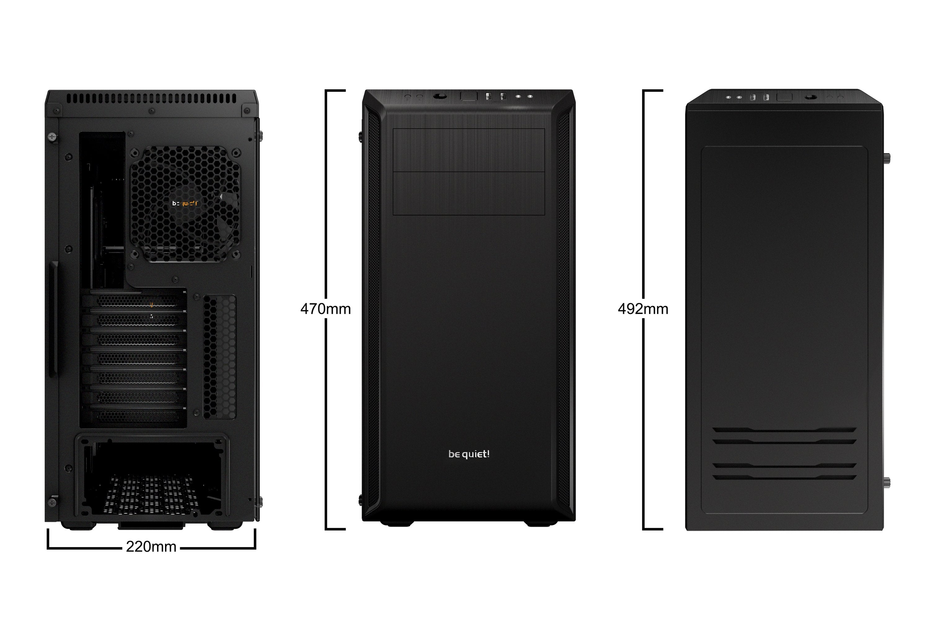 EAN 4260052185445 - be quiet! Pure Base 600 Window Midi Tower Negro imagen 4