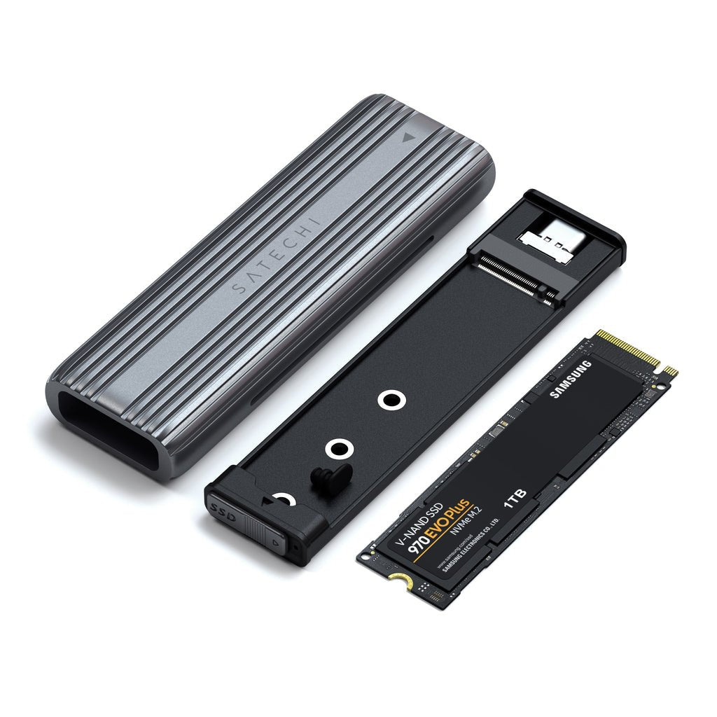 EAN 810086360505 - Satechi ST-UCNSEM caja para disco duro externo Caja externa para unidad de estado sólido (SSD) Gris M.2 imagen 4