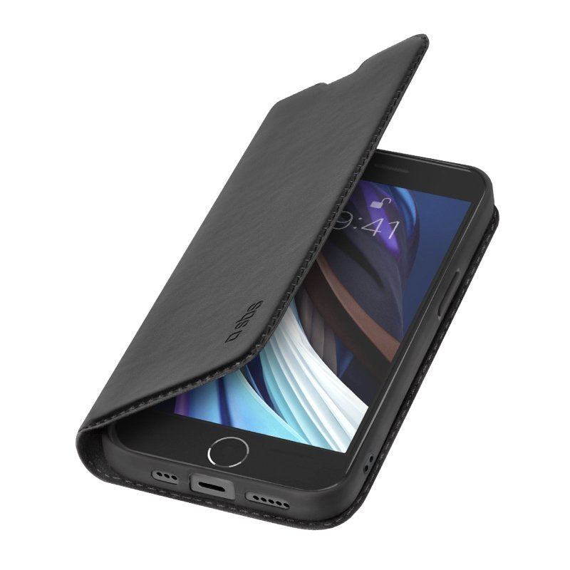 Funda  Sbs Wallet Lite In Pu For Iphone Se 2022/Se 2020/8/7, Negro Color