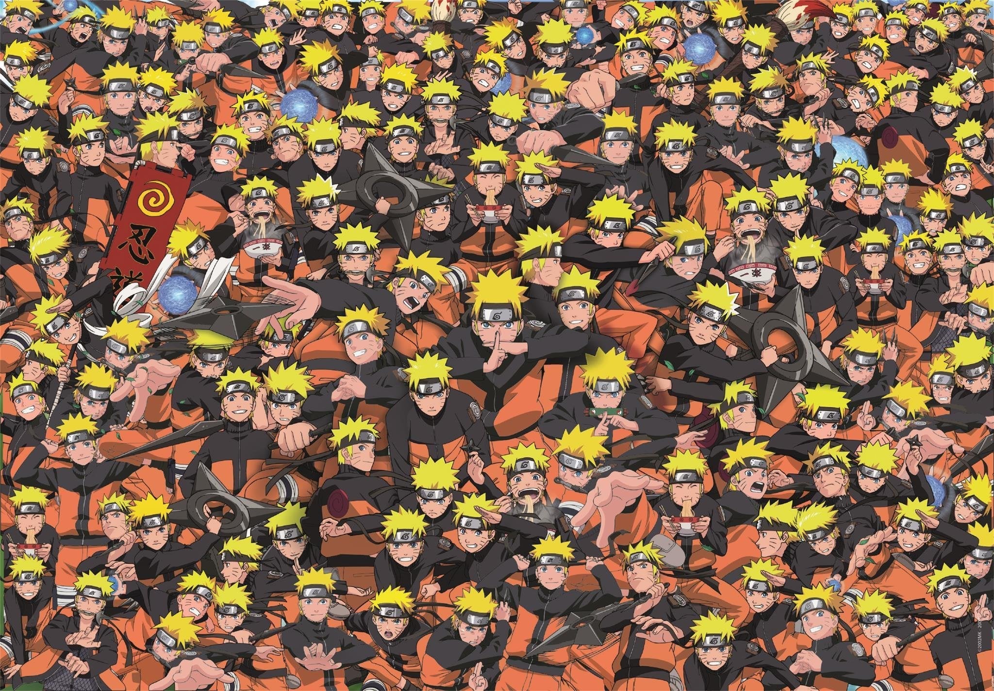 Puzzle Impossible Naruto Shippuden 1000pzs