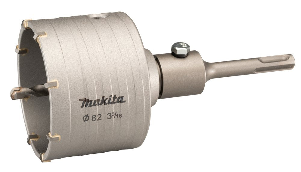 Makita Hm-Hohlbohrkronen Set 82mm