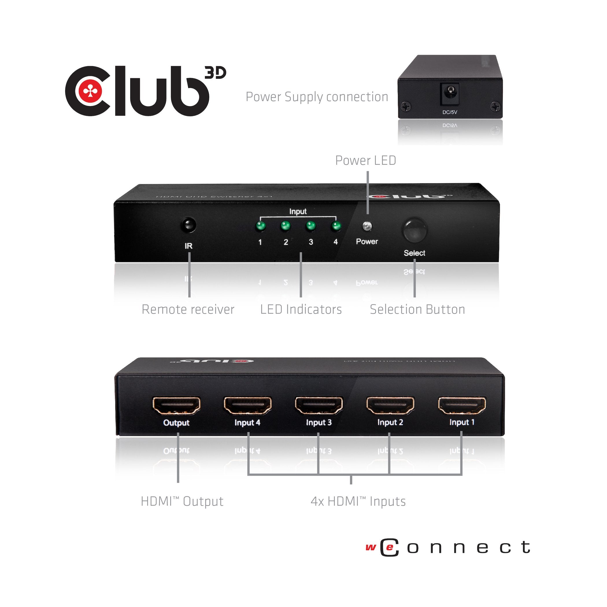 EAN 0841615101184 - CLUB3D CSV-1370 divisor de video 1 imagen 7