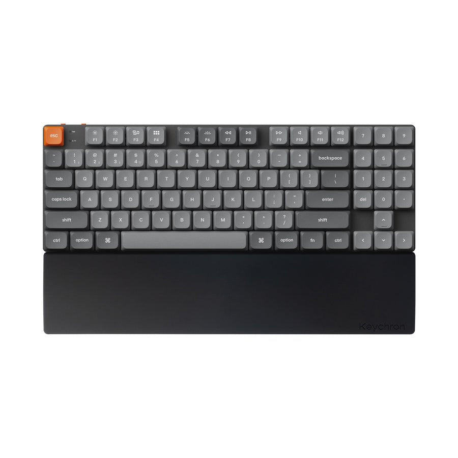 Keychron Silicone Palm Rest Para K1 Se/K1 Pro/K13 Pro (Negro) Pr59