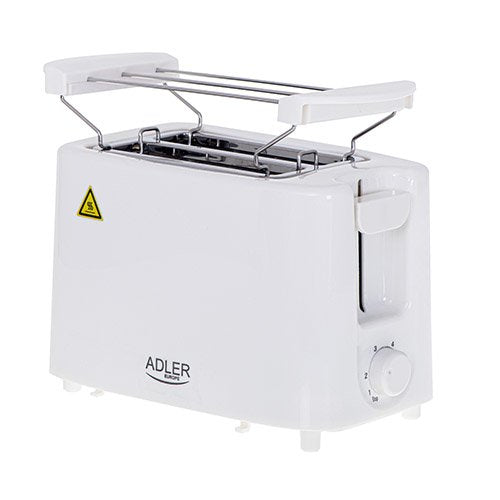 Tostadora Adler Ad 3223  2 Rebanadas, Blanco