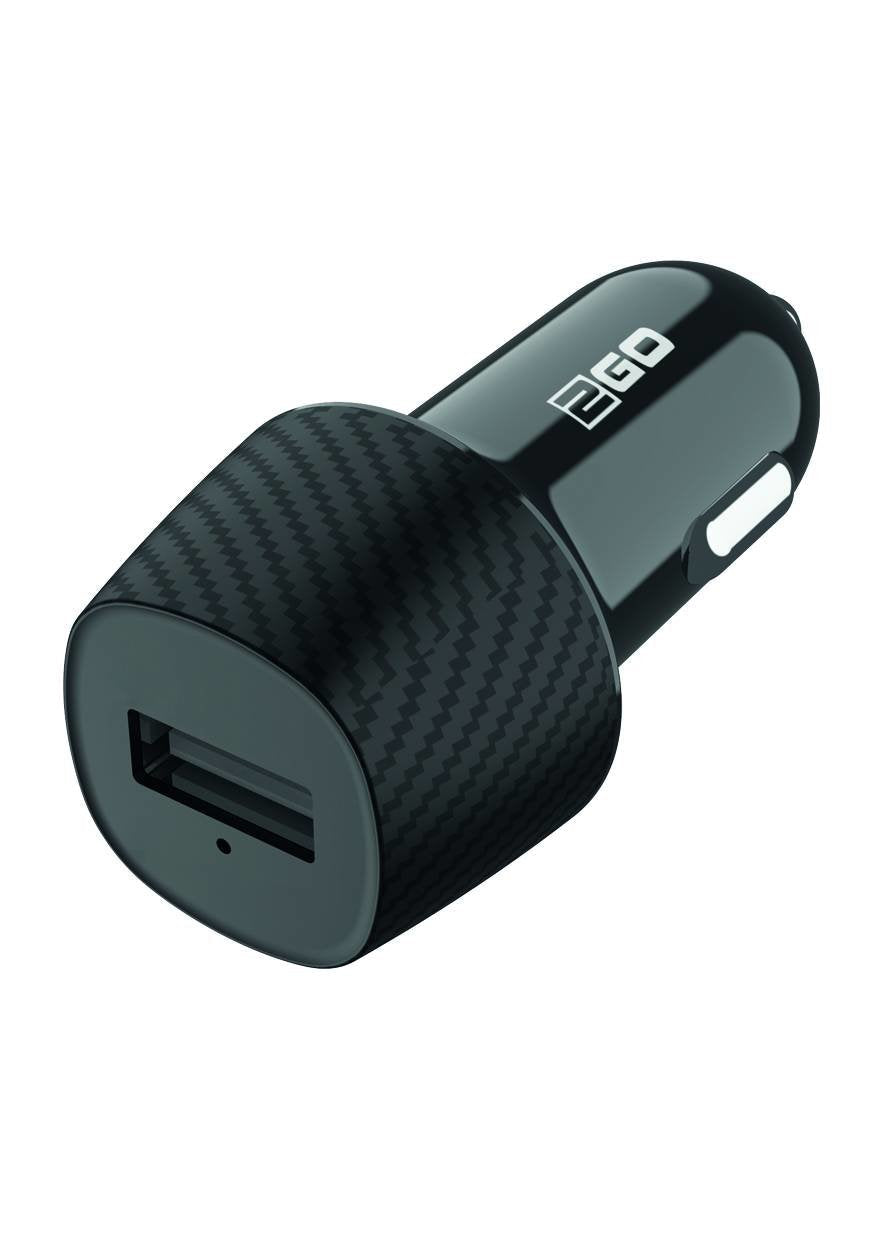 2go Charger 12v 1xusb 2a Negro