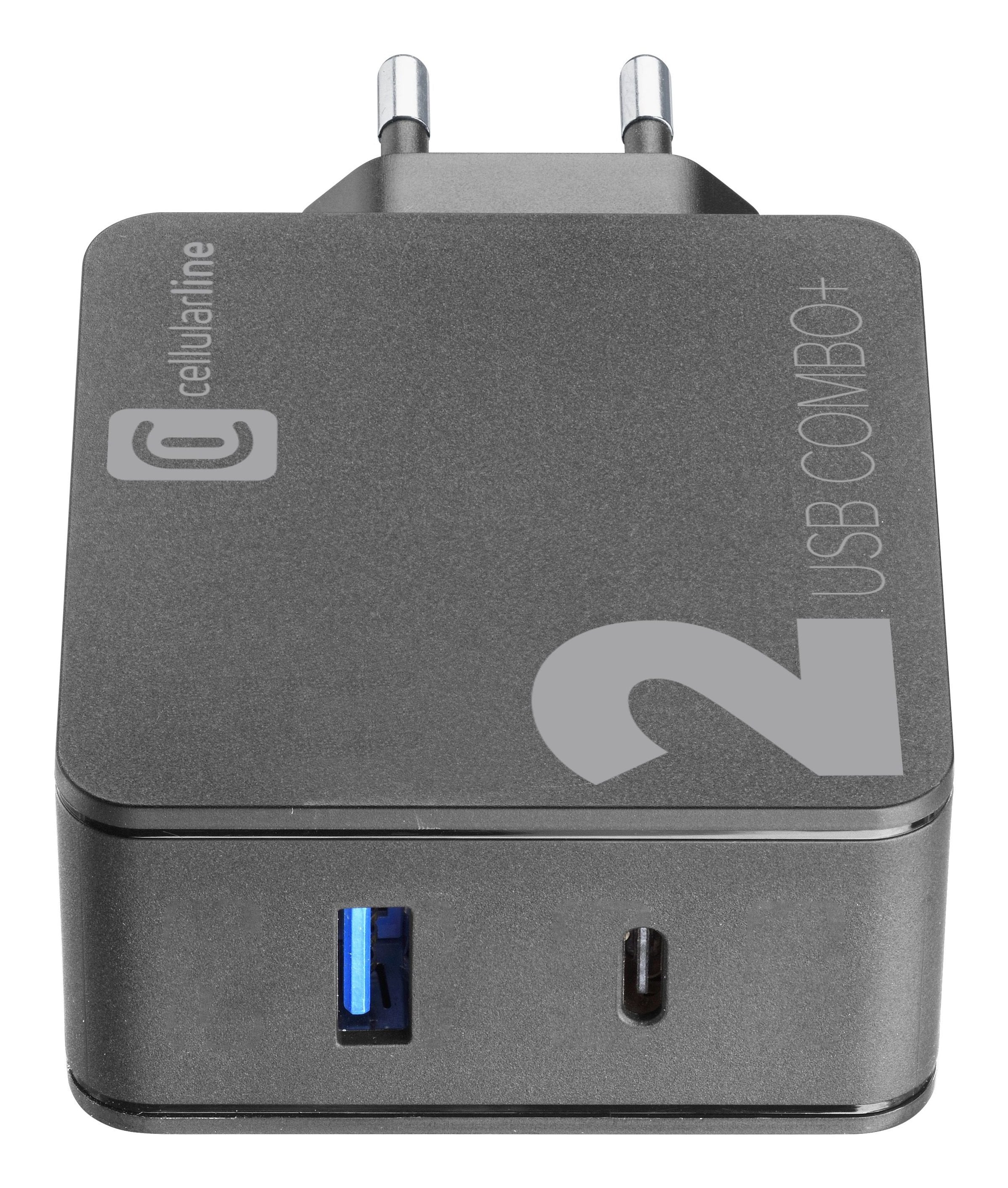 Cellularline Multipower 2 Combo Plus 48 W. 1xusb-C 45w. 1xusb