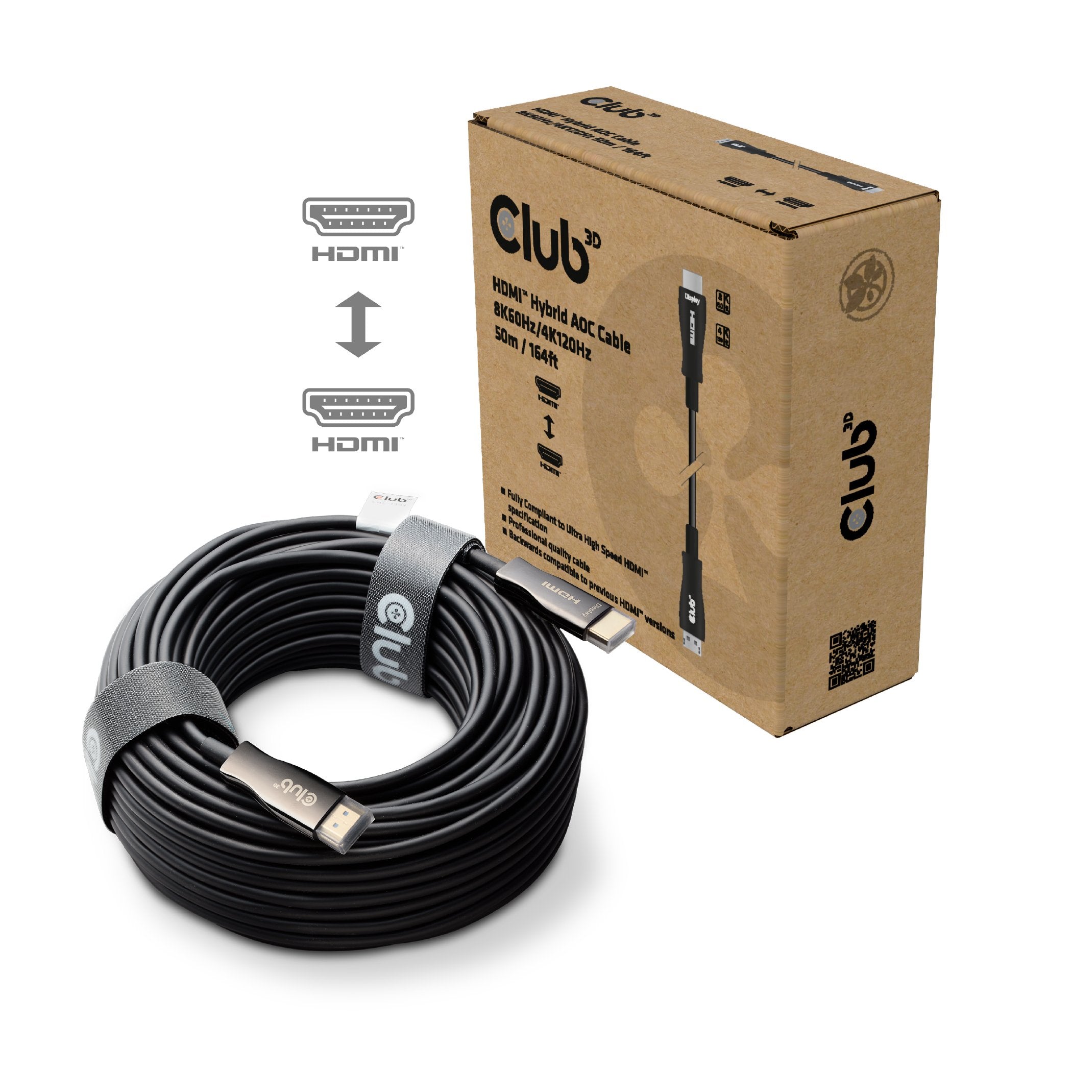 Cable Club3d Cac-1393 Hdmi 50 M Hdmi Tipo A (Estándar)