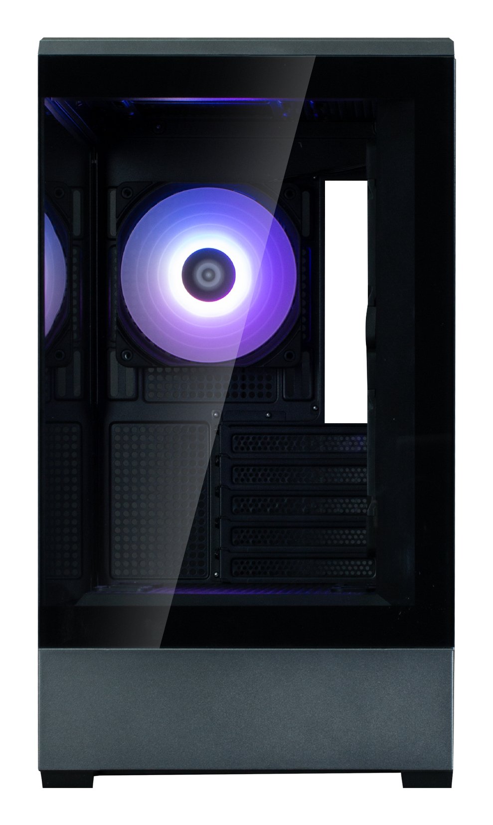 Caja Pc Zalman P30 V2 Microatx Mini Tower 3 Fansrgb Bl