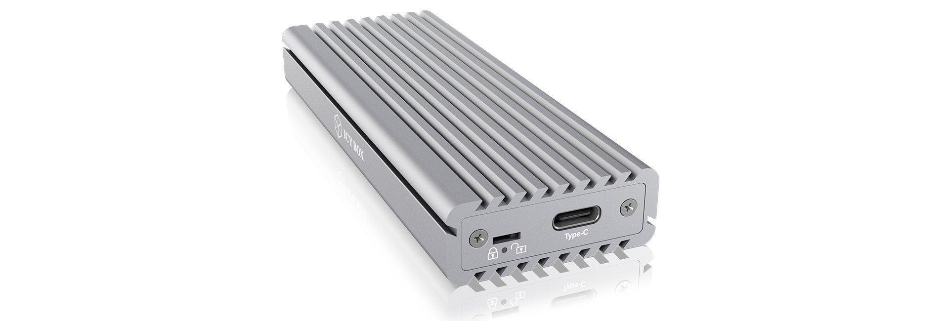 Raidsonic Ib-1817ma-C31 Caja Para Disco Duro Externo M.2 Caja Externa Para Unidad De Estado Sólido (Ssd) Plata