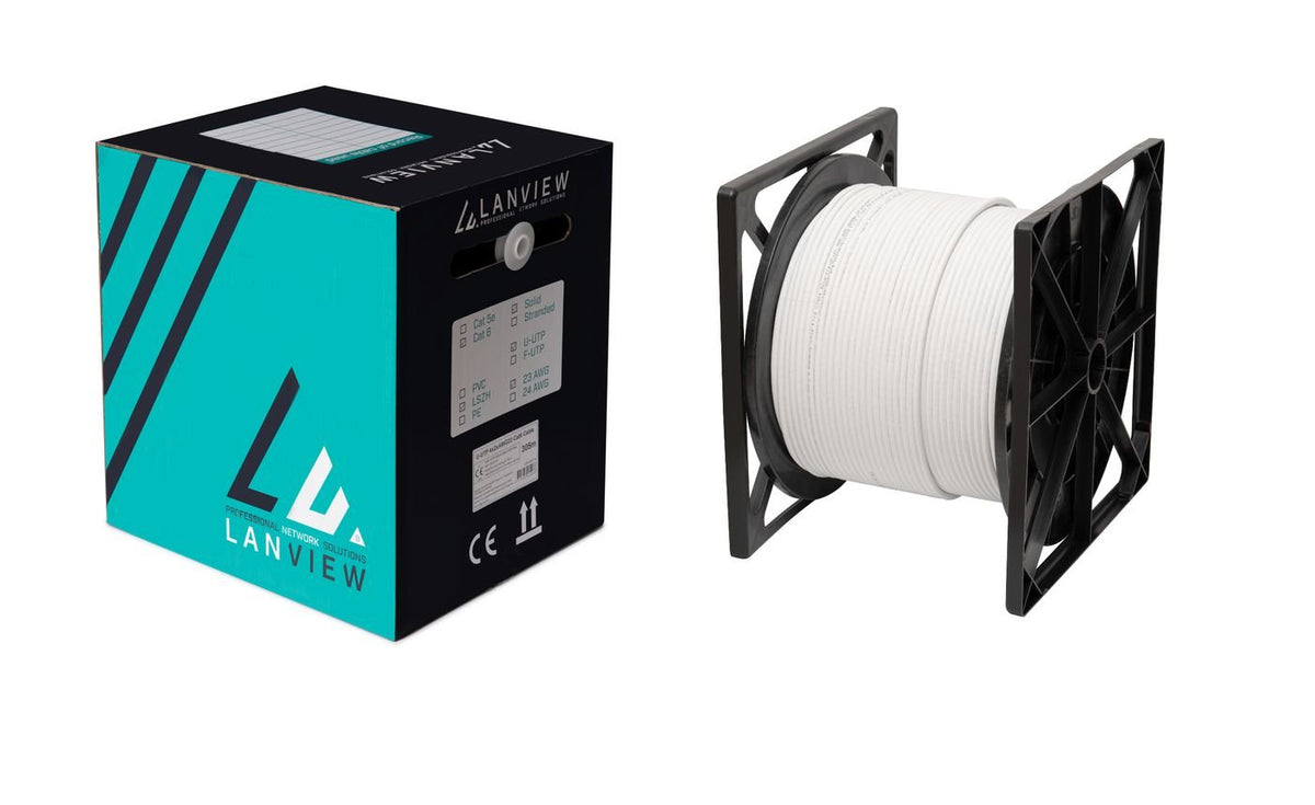 EAN 5715063356647 - Lanview LVN122164 cable de red Blanco 305 m Cat6a F/UTP (FTP) Alrededor imagen 3