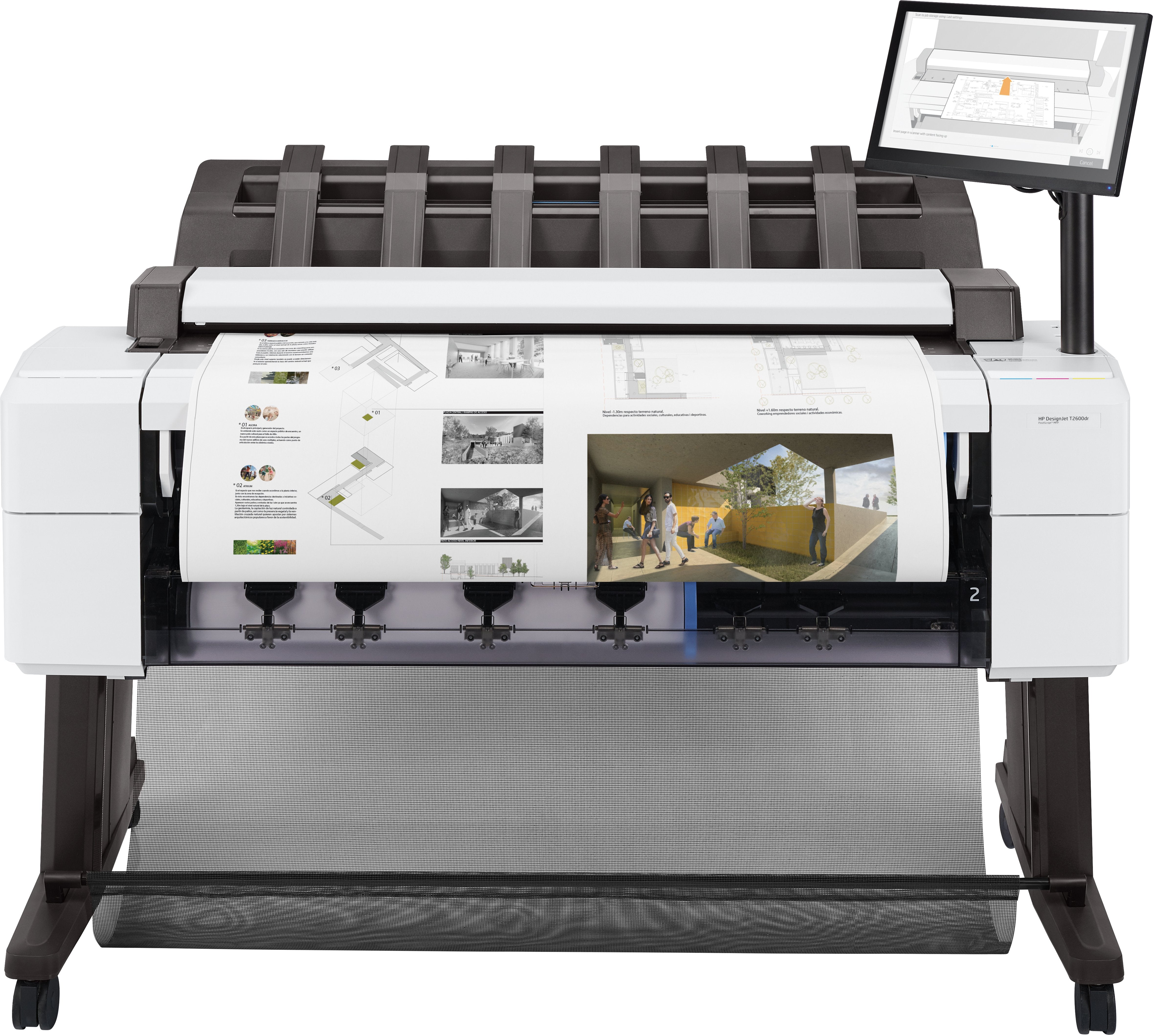 EAN 193808346613 - HP Designjet T2600dr 36-in PostScript Multifunction Printer impresora de gran formato Inyección de tinta t imagen 1