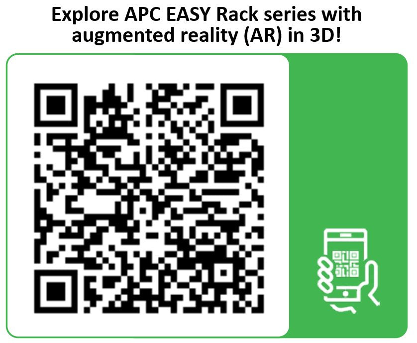 Apc Easy Rack 600mm/42u/1000mm , With Roof, Side Panel Rack O Bastidor Independiente Negro