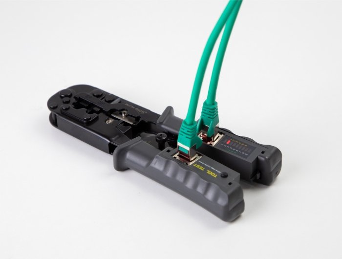 Delock Crimpadora Con Tester De Redes
