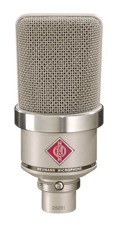 Neumann Tlm 102 Mt Studio-Set - Large-Diaphragm Condenser Microphone With Shock Mount, Black