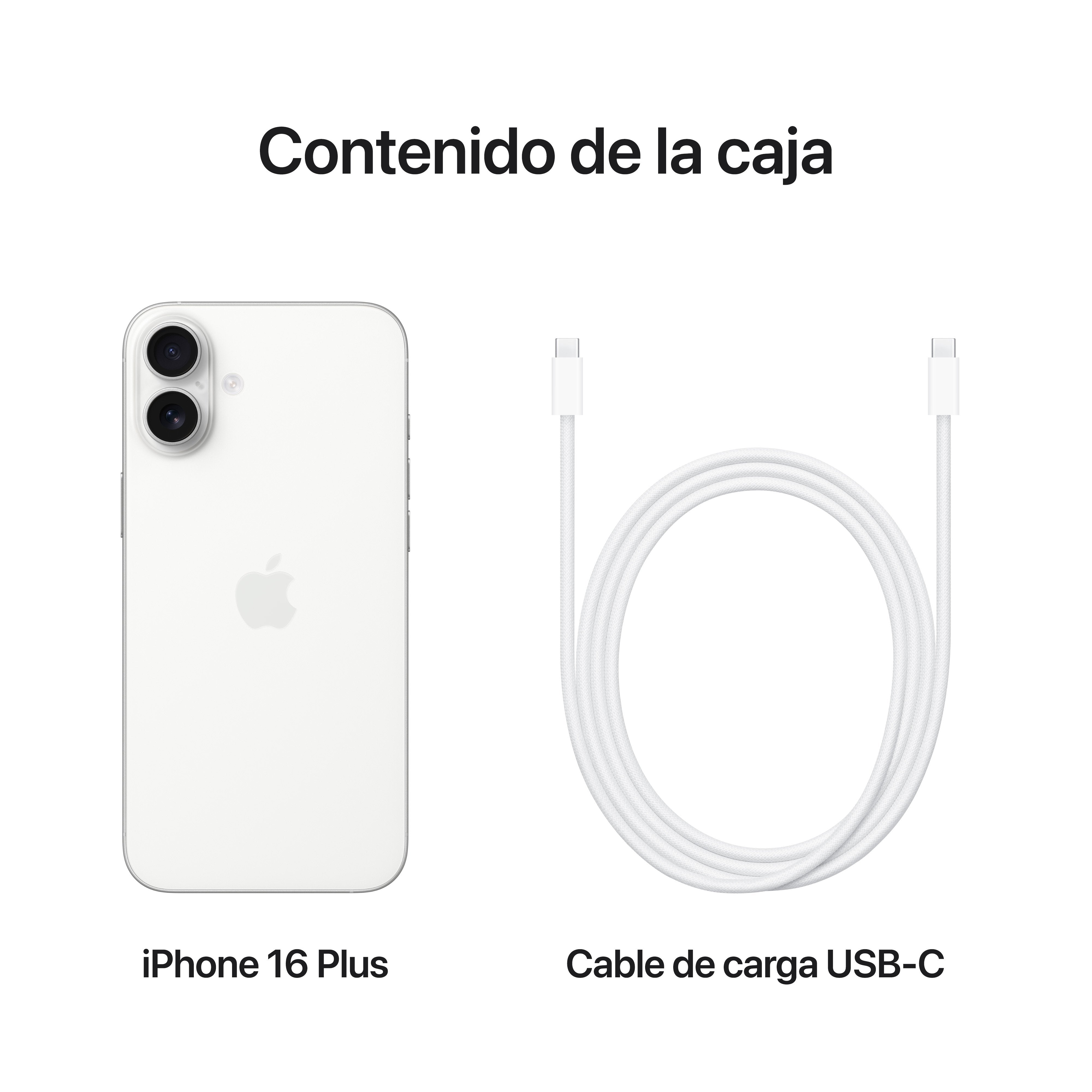 EAN 0195949722387 - Apple iPhone 16 Plus 17 cm (6.7") SIM doble iOS 18 5G USB Tipo C 128 GB Blanco imagen 9
