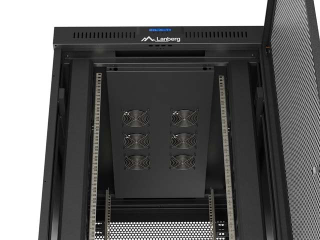 EAN 5901969447231 - Lanberg FF01-8247-23BL armario rack 47U Rack o bastidor independiente Negro imagen 7