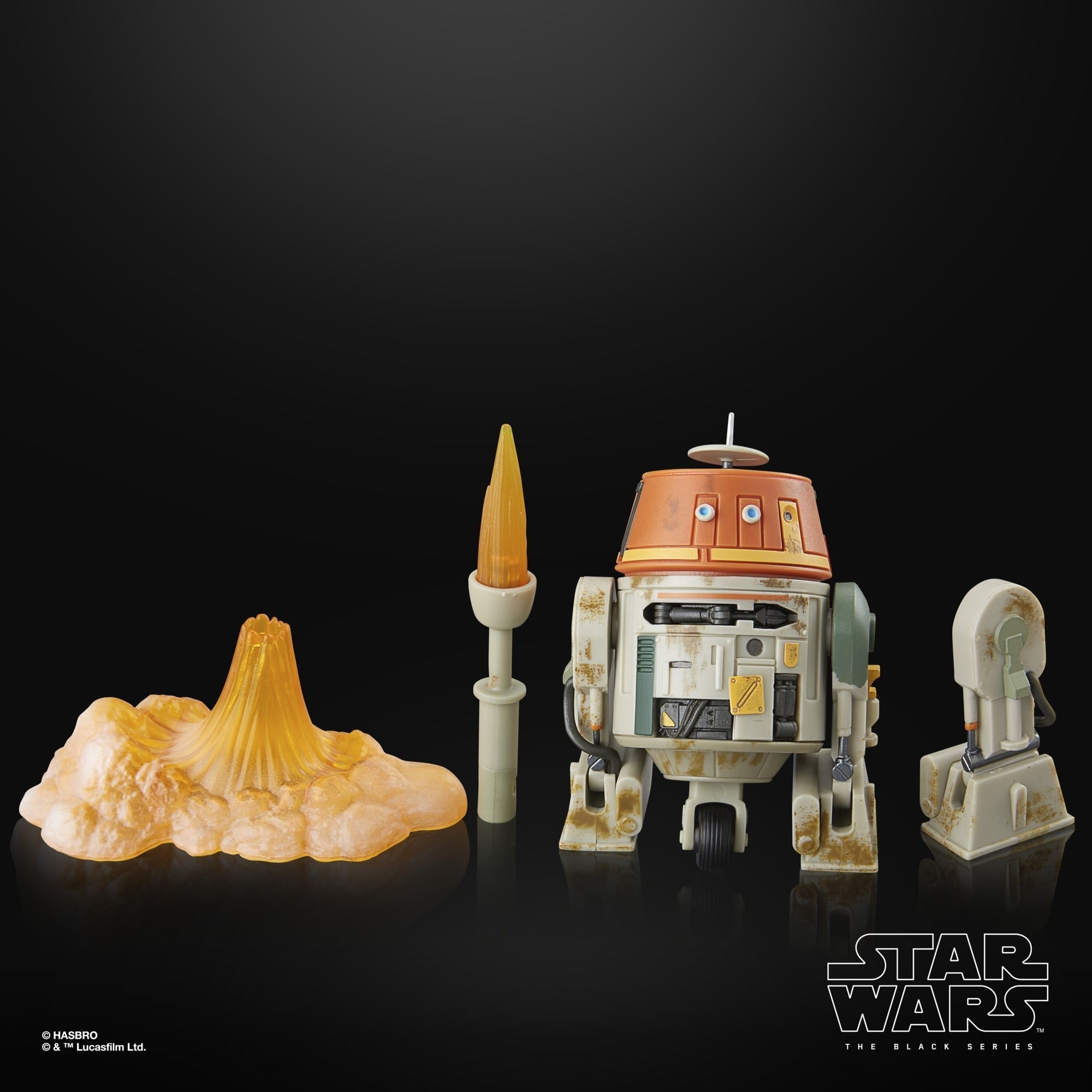 Figura Hasbro Star Wars The Black Series Ahsoka Chopper C1 10p