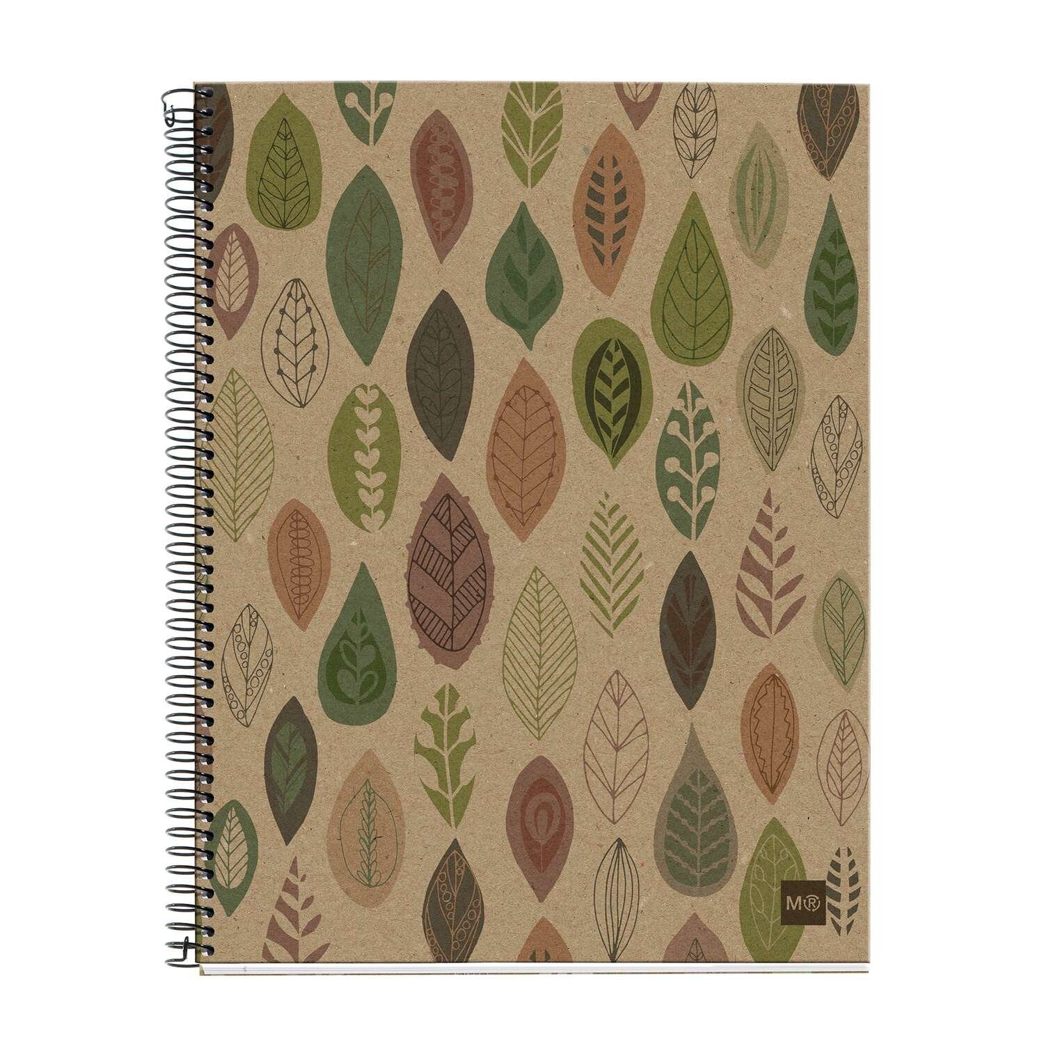 Miquelrius Notizblock Ecoleaves Recycle A4 80 Blatt (Speditionsversand)