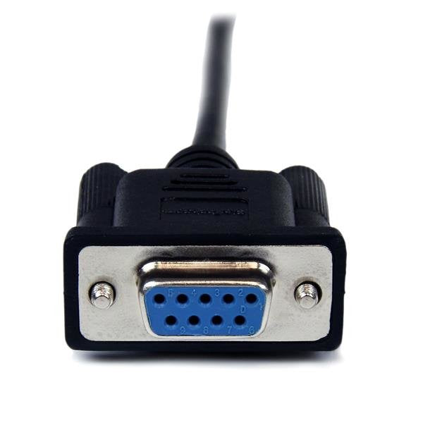 Startech Cable Serie Db9 Modem Nulo M/H 1m