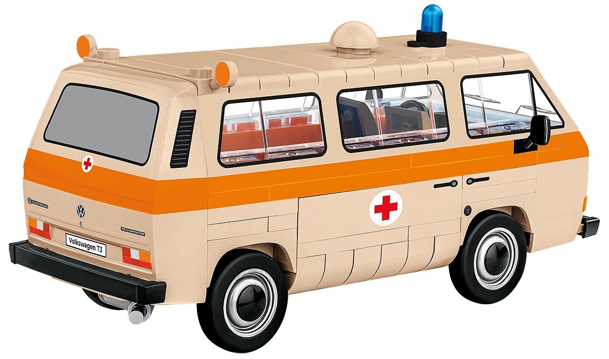 Cobi Volkswagen T3 Krankenwagen (Massstab 1:35) Cobi-24636