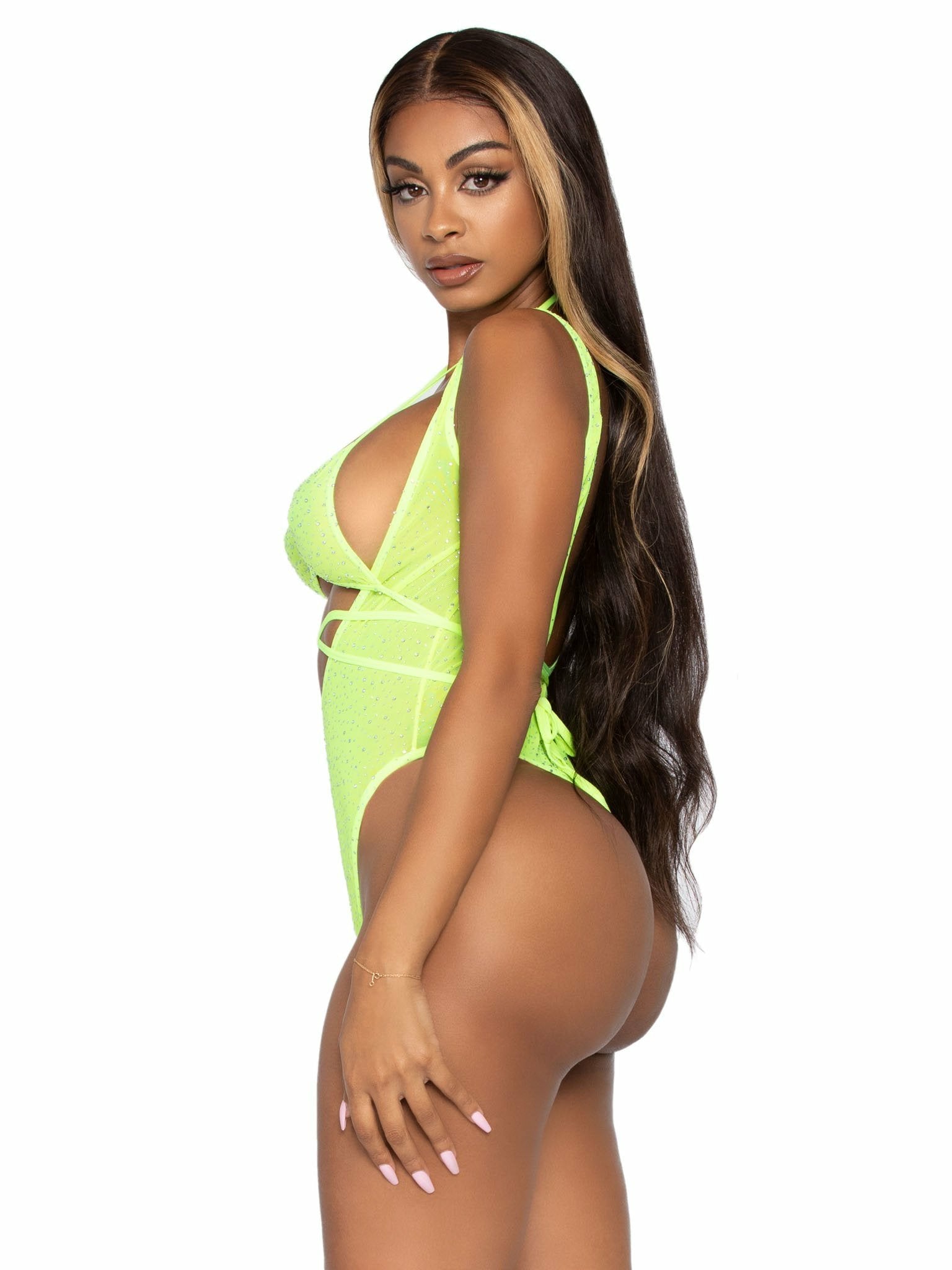 Leg Avenue - Bikini Top And Body Talla Unica