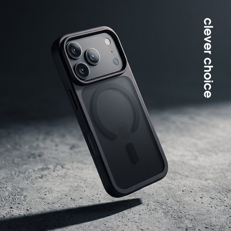 Etui Matte Magnetic Magsafe Iphone 18 Pro / Iphone 17 Pro Negro