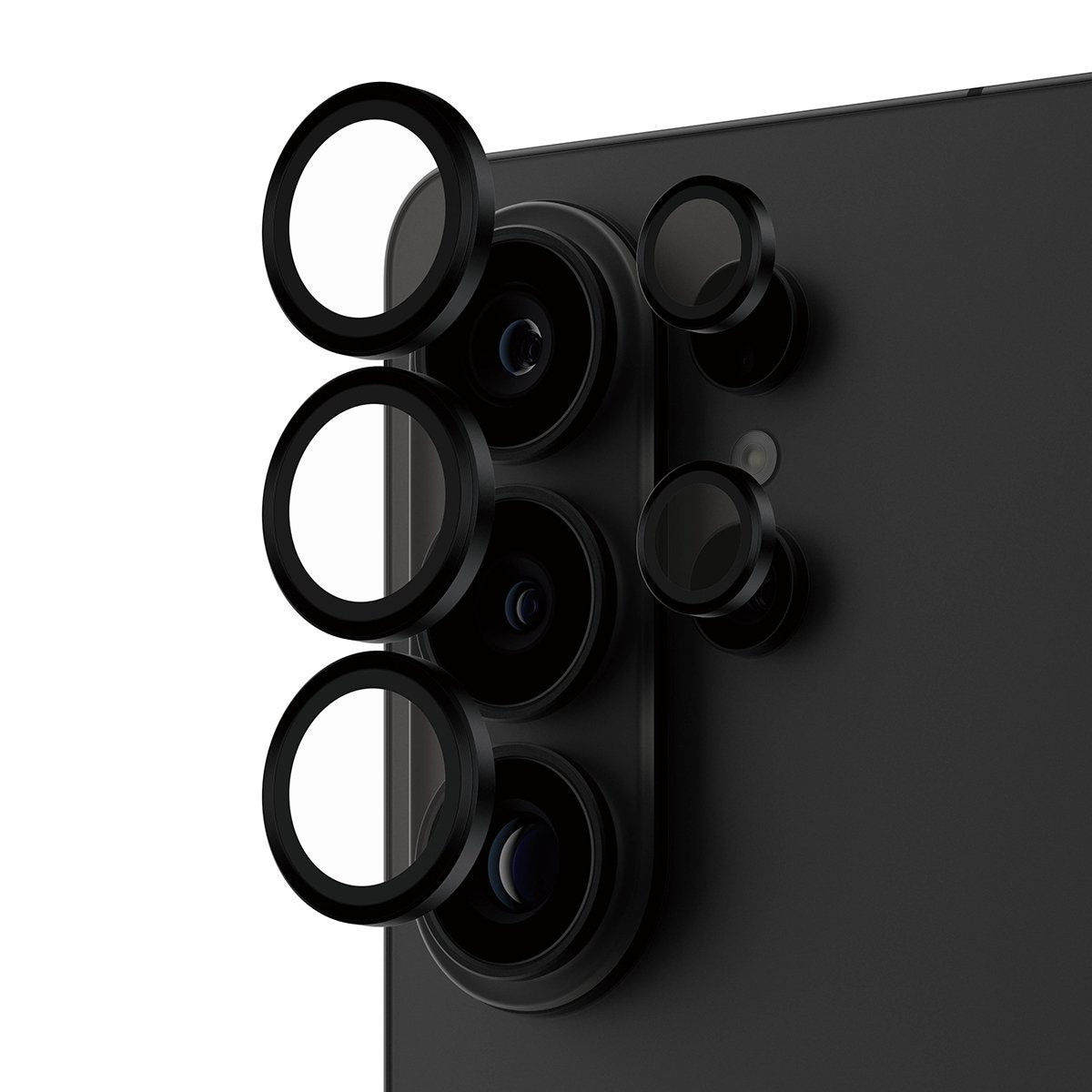 Panzerglass ® Hoops® Kameraschutz Negro Samsung Galaxy S26 Ultra, Samsung, Samsung - Galaxy S26 Ultra, Trockene Aplicación, Resistente A Arañazos, Resistente A Golpes, Negro, 1 Ud.