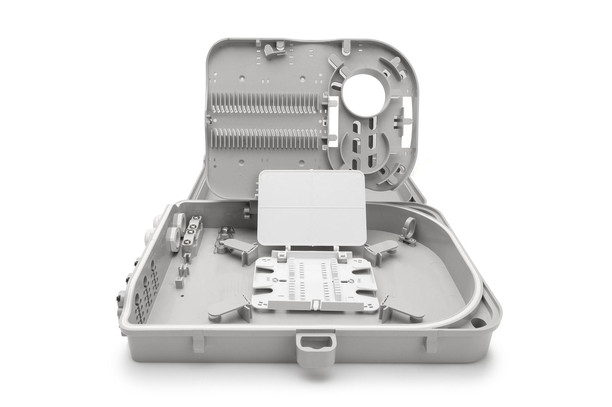 Digitus Dn-968911 Caja De Distribución De Exterior Ftth Para 24 Adaptadores Sc
