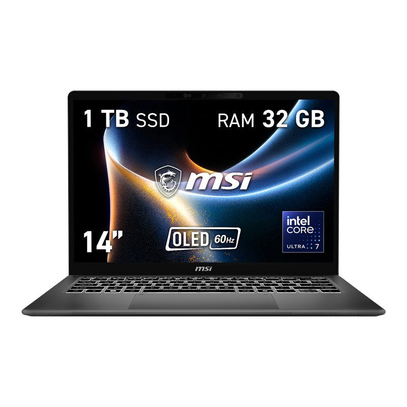 Portatil  Msi 14"  Prestige 14-235es  U7-355 32gb 1tb W11h