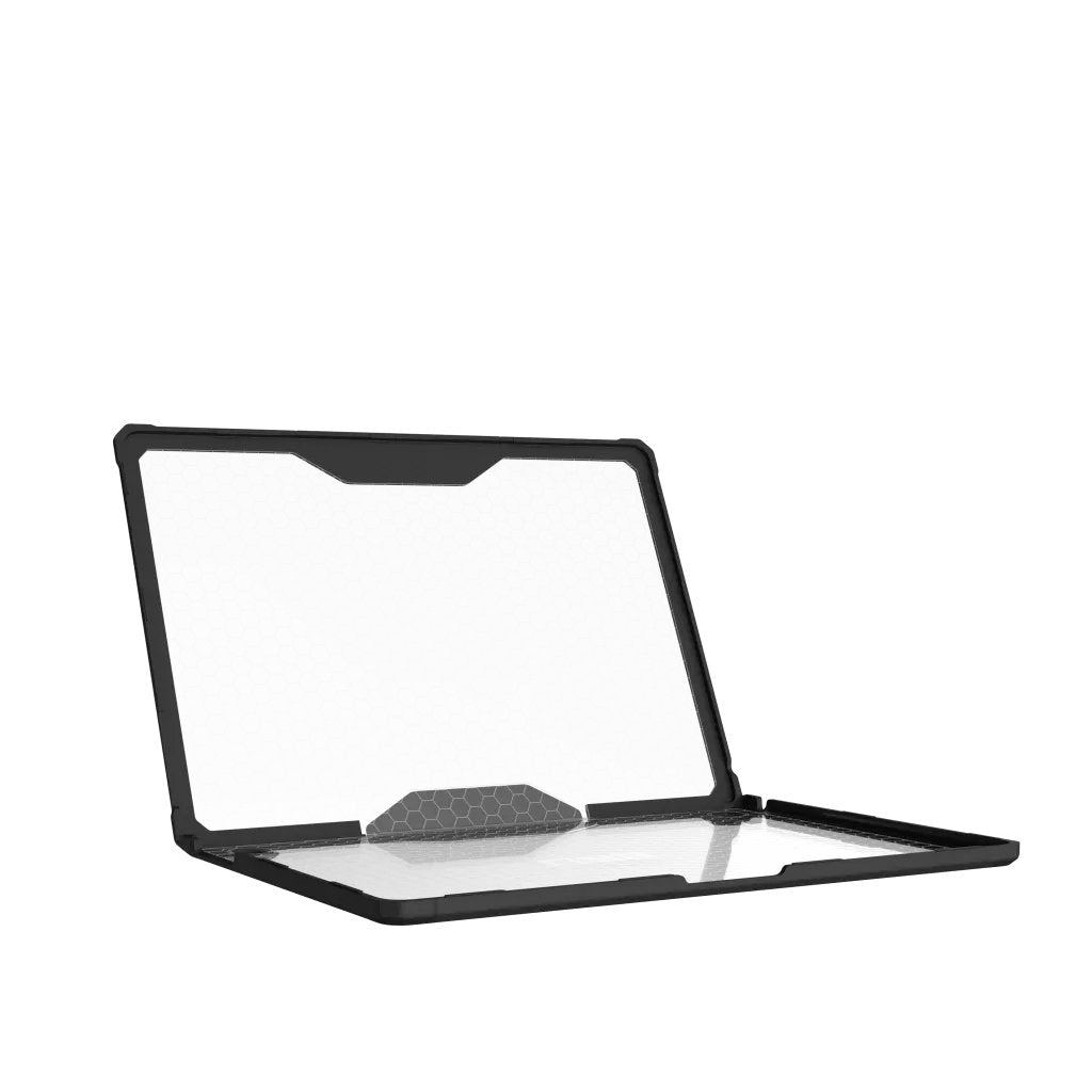 Uag Rugged Case For Apple Macbook Air 15" M2 A2941 Plyo Series Clear Carcasa Para Portátil Negro Hielo