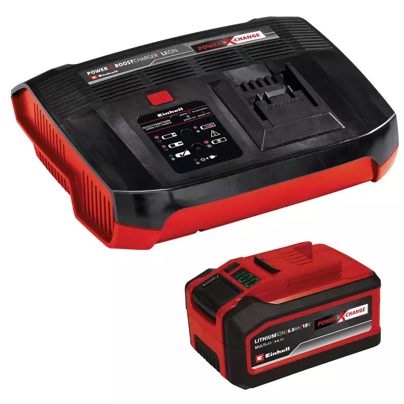 Kit De Inicio 4-6ah Y Cargador Boost Einhell