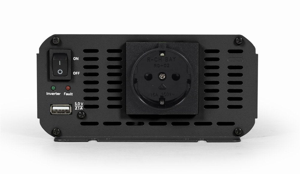 EAN 8716309119443 - Gembird EG-PWC800-01 adaptador e inversor de corriente Auto 800 W Gris imagen 2