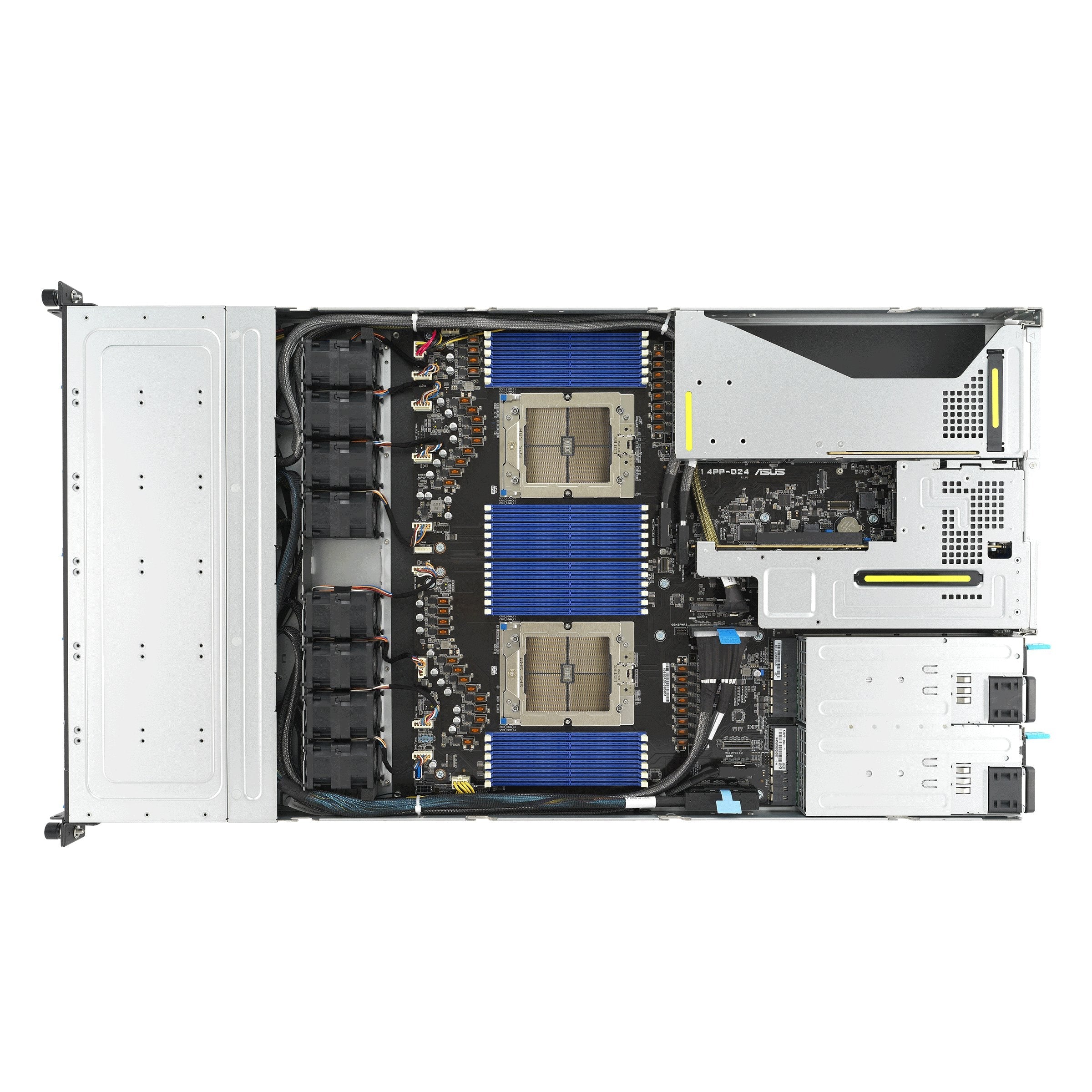 Asus Rs700a-E12-Rs12u Socket Sp5 Bastidor (1u) Negro, Acero