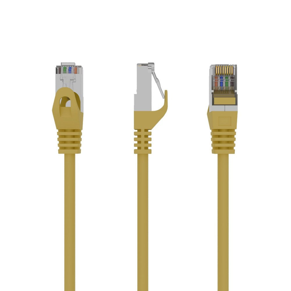 EAN 8716309101622 - Gembird PP6-0.25M/Y cable de red Amarillo 0,25 m Cat6 F/UTP (FTP) imagen 1