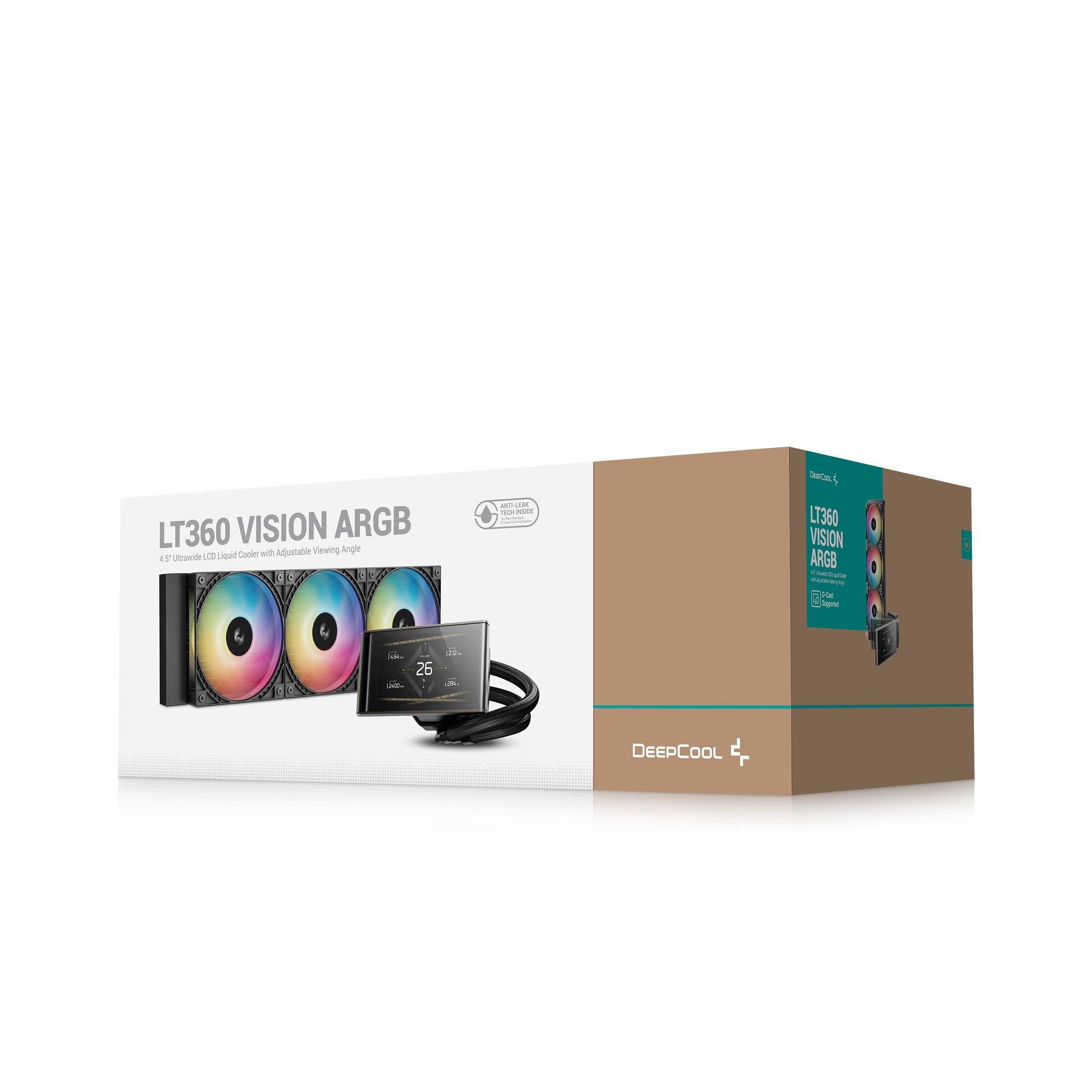 K Deepcool Lt360 Vision Argb Aio