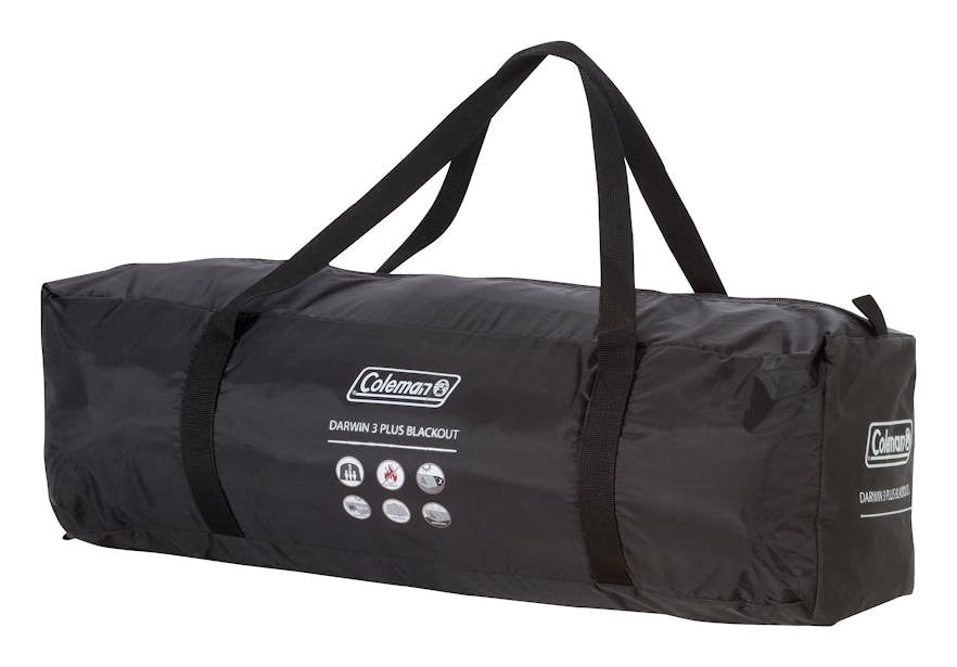 Tienda Domo Coleman Darwin 3 Plus Blackout Verde Oscuro/Verde Claro, Con Porche Tipo Túnel, Modelo 2025 2209416