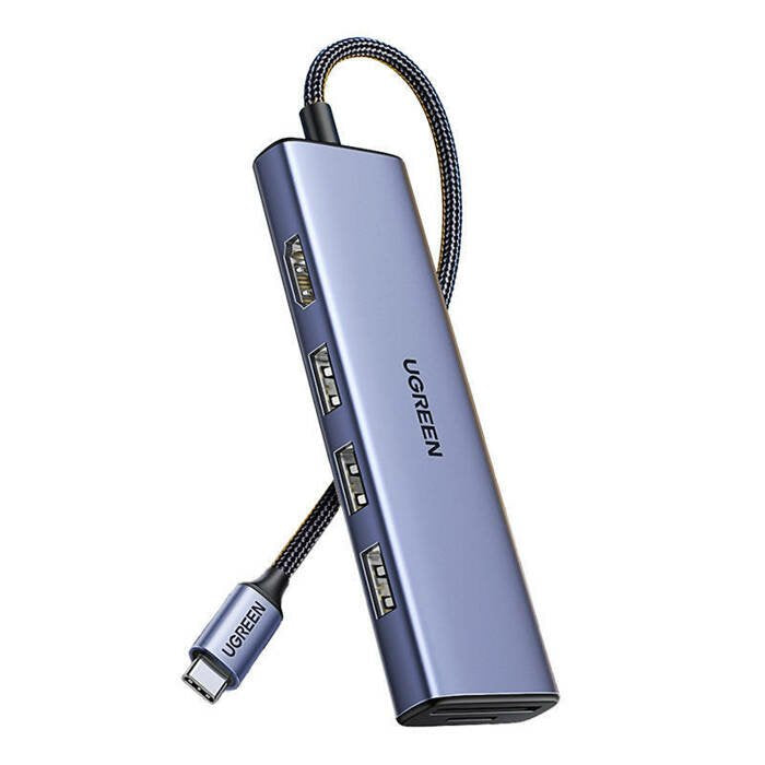EAN 6941876212620 - Ugreen 20956A hub de interfaz USB Tipo C 5000 Mbit/s Plata imagen 2