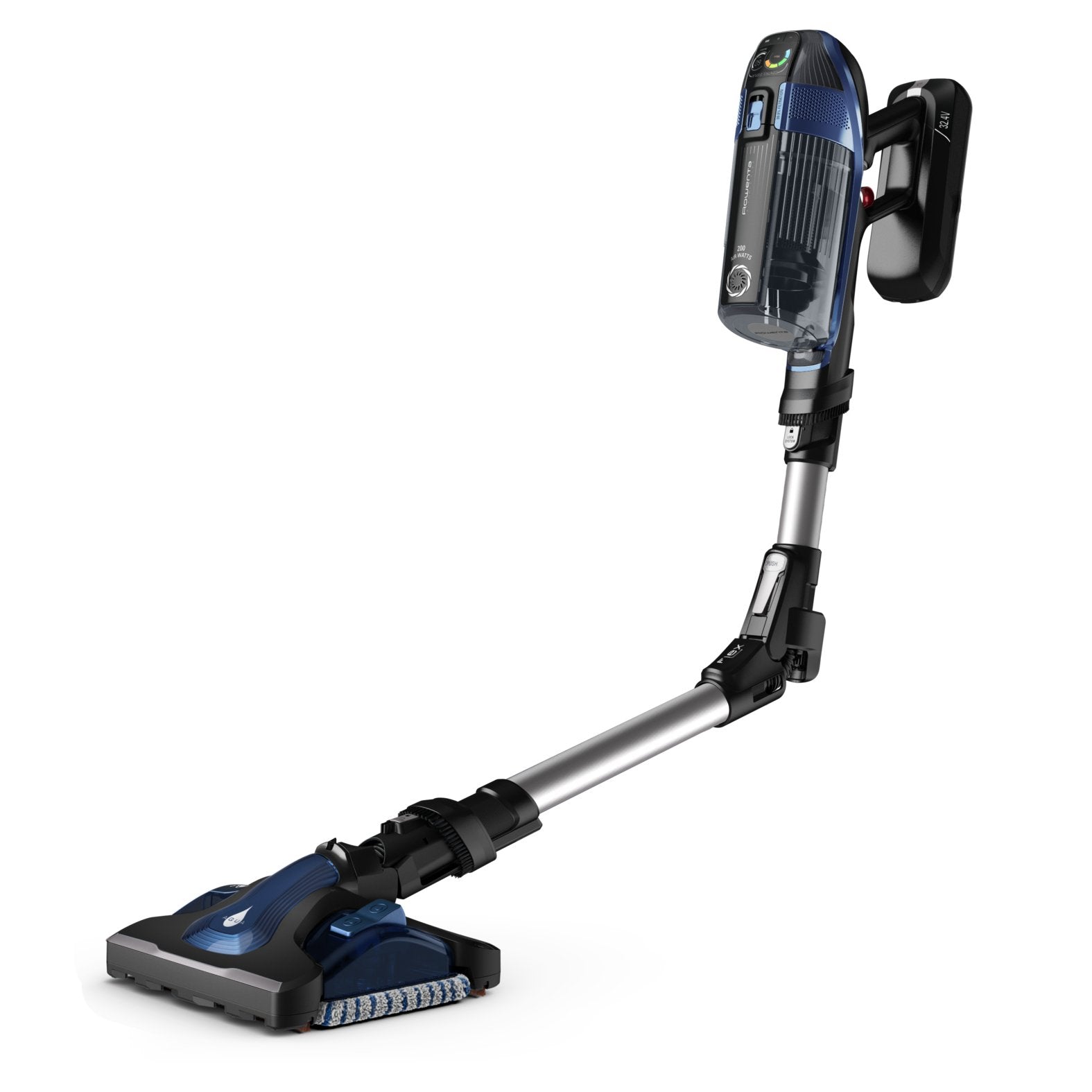 Rowenta X-Force Flex 14.60 Aqua Docking Rh99c3 (Azul/Aluminium) Rh99c3