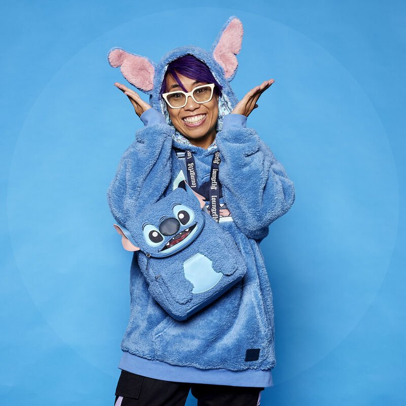 Mochila Peluche Stitch Disney Loungefly 26cm