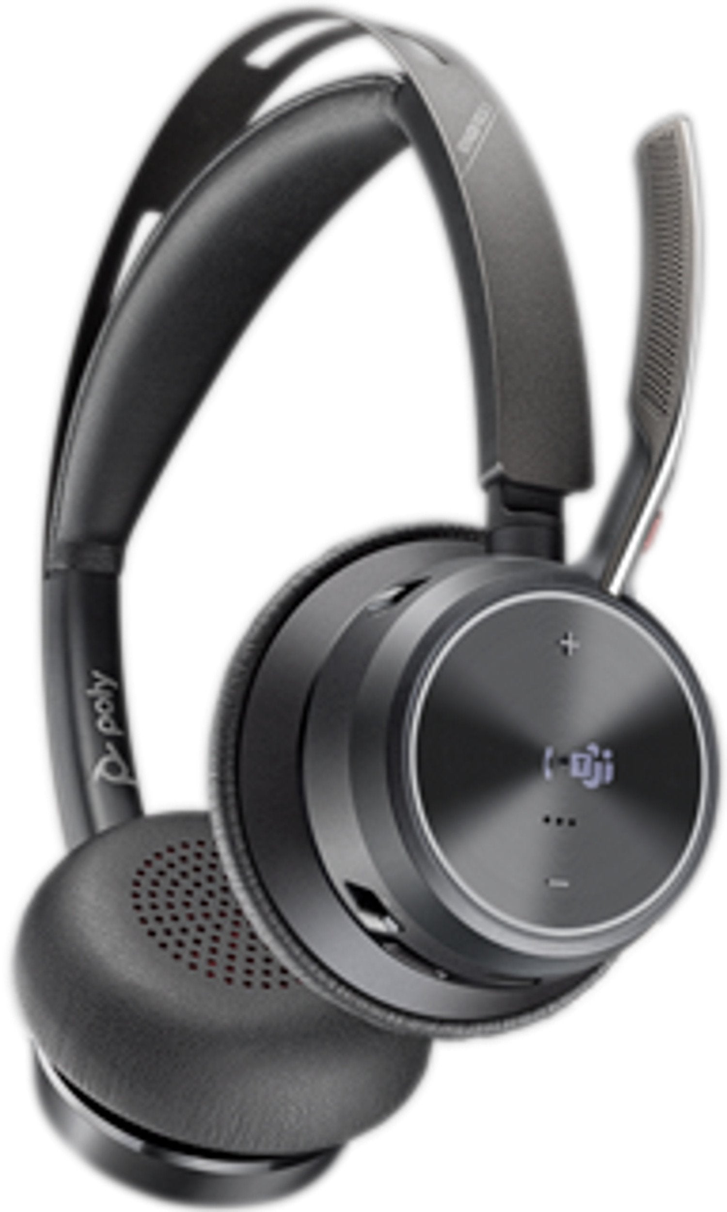EAN 0198122157242 - HP Poly Voyager Focus 2 Microsoft Teams Certified USB-C-C Headset +USB-C/A Adapter +Charging Stand Inalám imagen 6