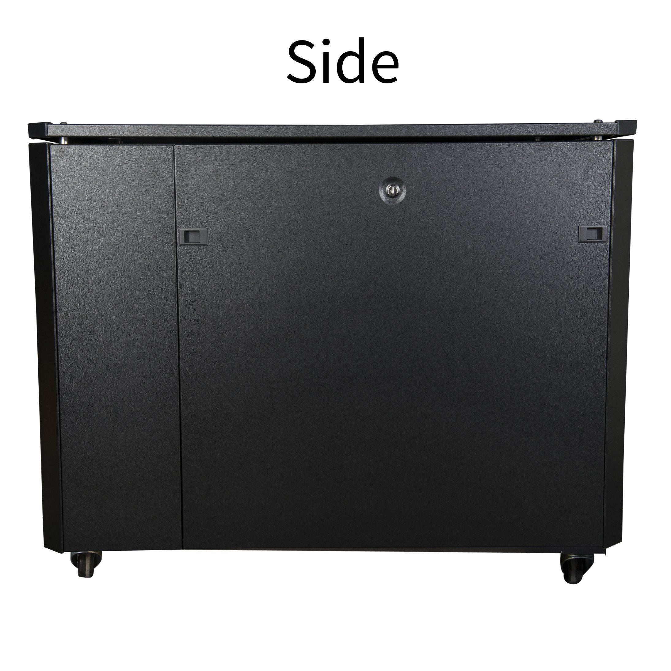EAN 5420016846365 - LOGON RSL12U61BL armario rack 12U Rack o bastidor independiente Negro imagen 4