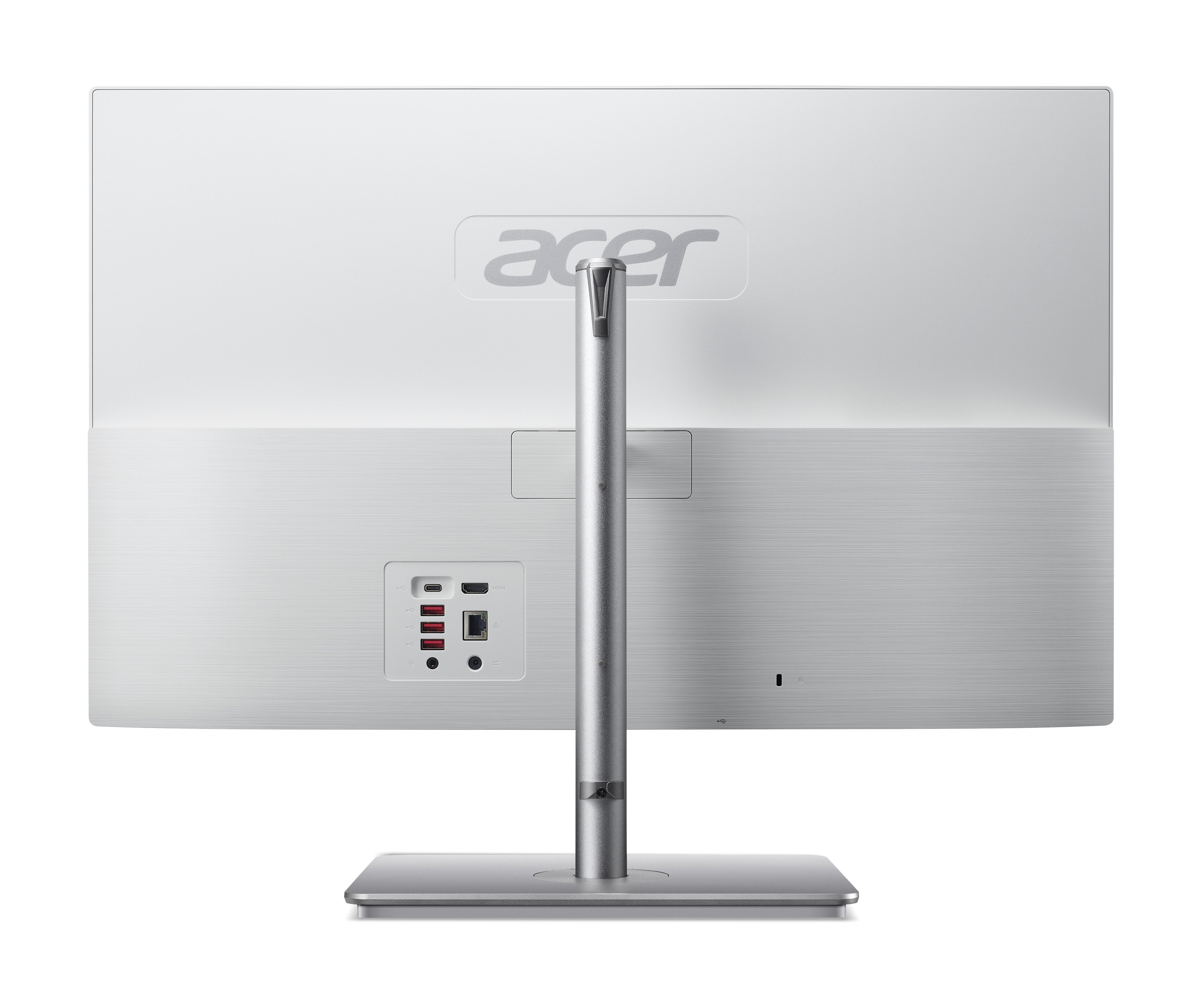 All In One  Acer Aspire C27-195es  Ultra 7 155u 27" 16 Gb 1 Tb Ssd W11 Home Blanco