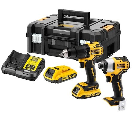 Dewalt Dck2062d2t-Qw, Martillo Atornillador Amarillo/Negro