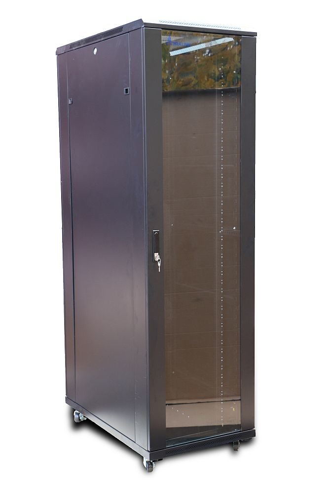 EAN 5903148914459 - Extralink 42U 800X800 STANDING RACKMOUNT CABINET BLACK Rack o bastidor independiente imagen 1