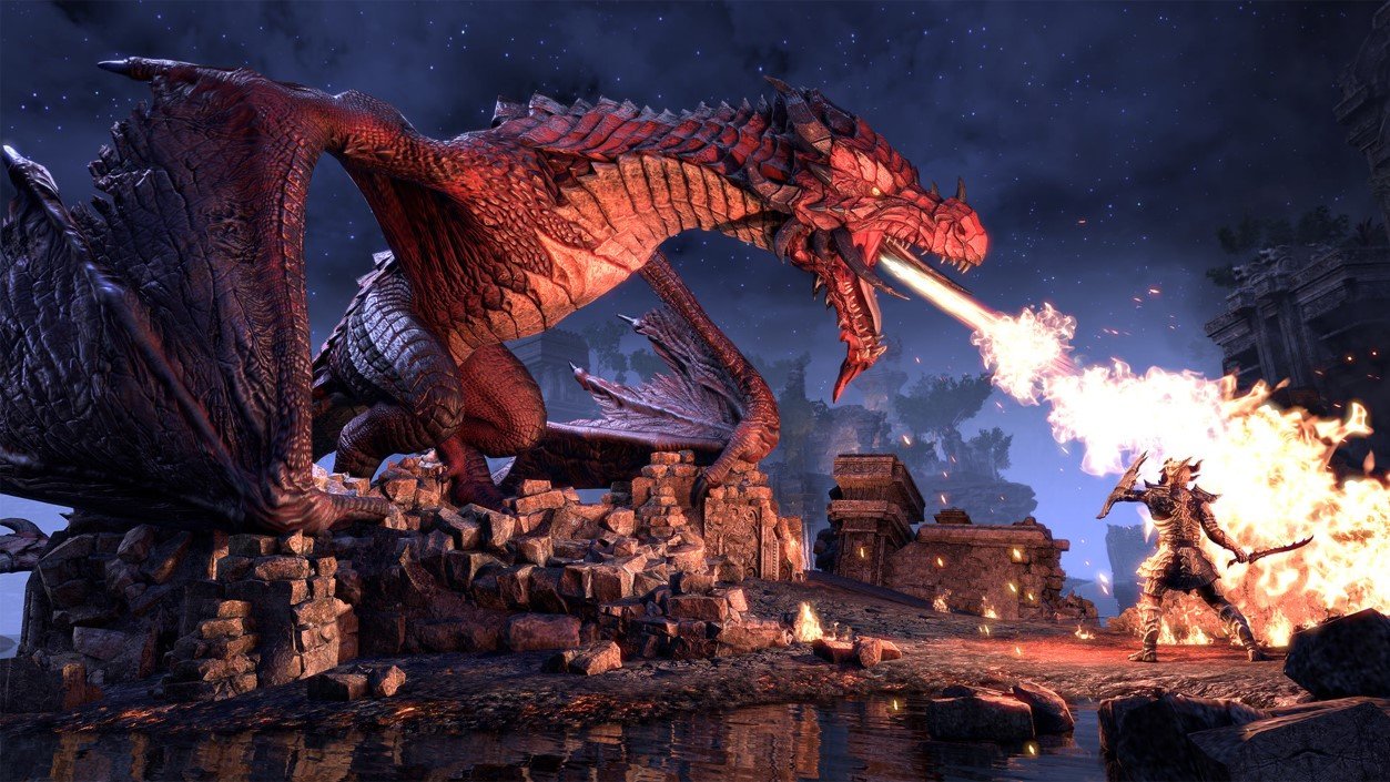 Juego The Elder Scrolls Online Elsweyr Playstation 4