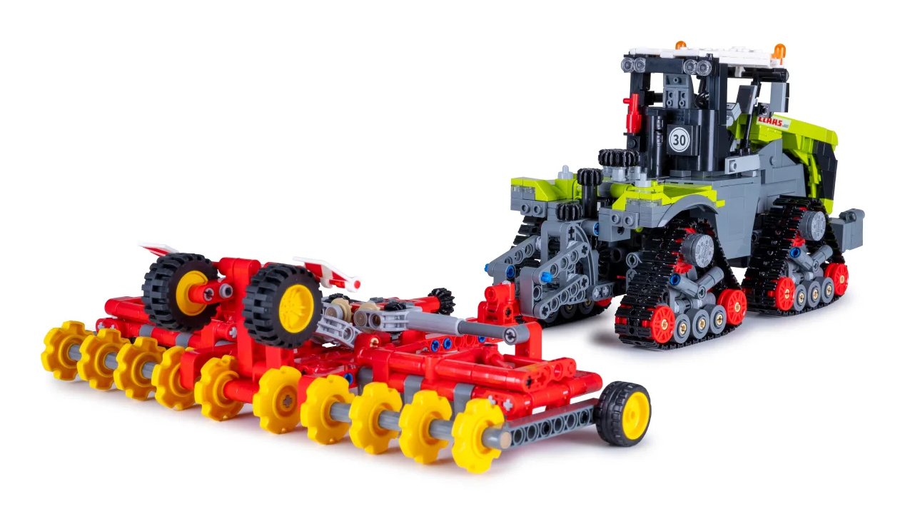 Jamara Cada Claas Xerion 1:32 Bricks Amarillo 8+