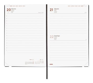 EAN 8422952403999 - Finocam 621161026 agenda Agenda diaria Azul imagen 2