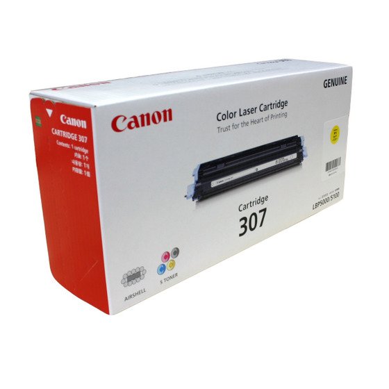 Toner Original Canon 707 Amarillo - Crg707y Pag-2000
