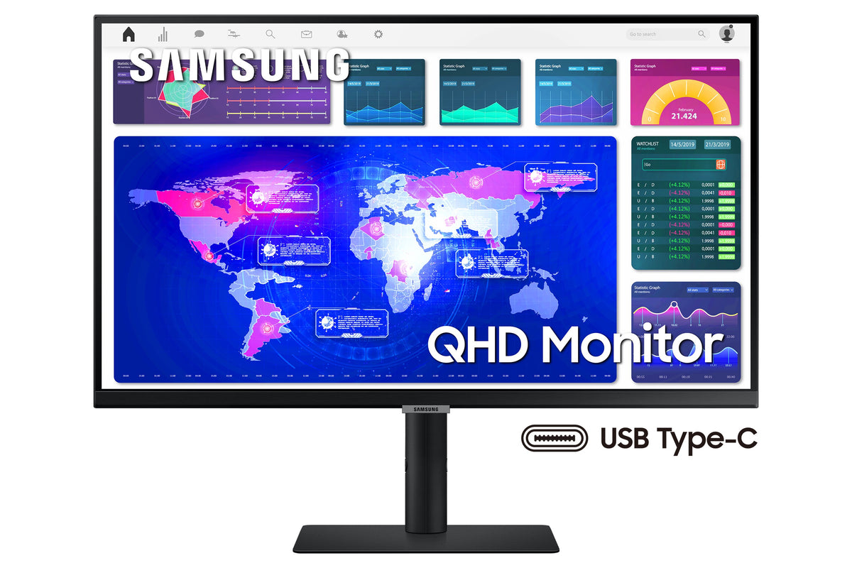 EAN 8806090952630 - Samsung S60UA pantalla para PC 68,6 cm (27") 2560 x 1440 Pixeles Quad HD LCD Negro imagen 17