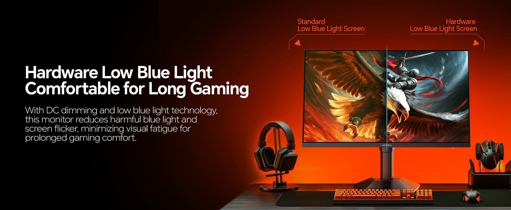 Koorui G2722p Qhd Gaming Monitor 68,6 Cm (27 Zoll)